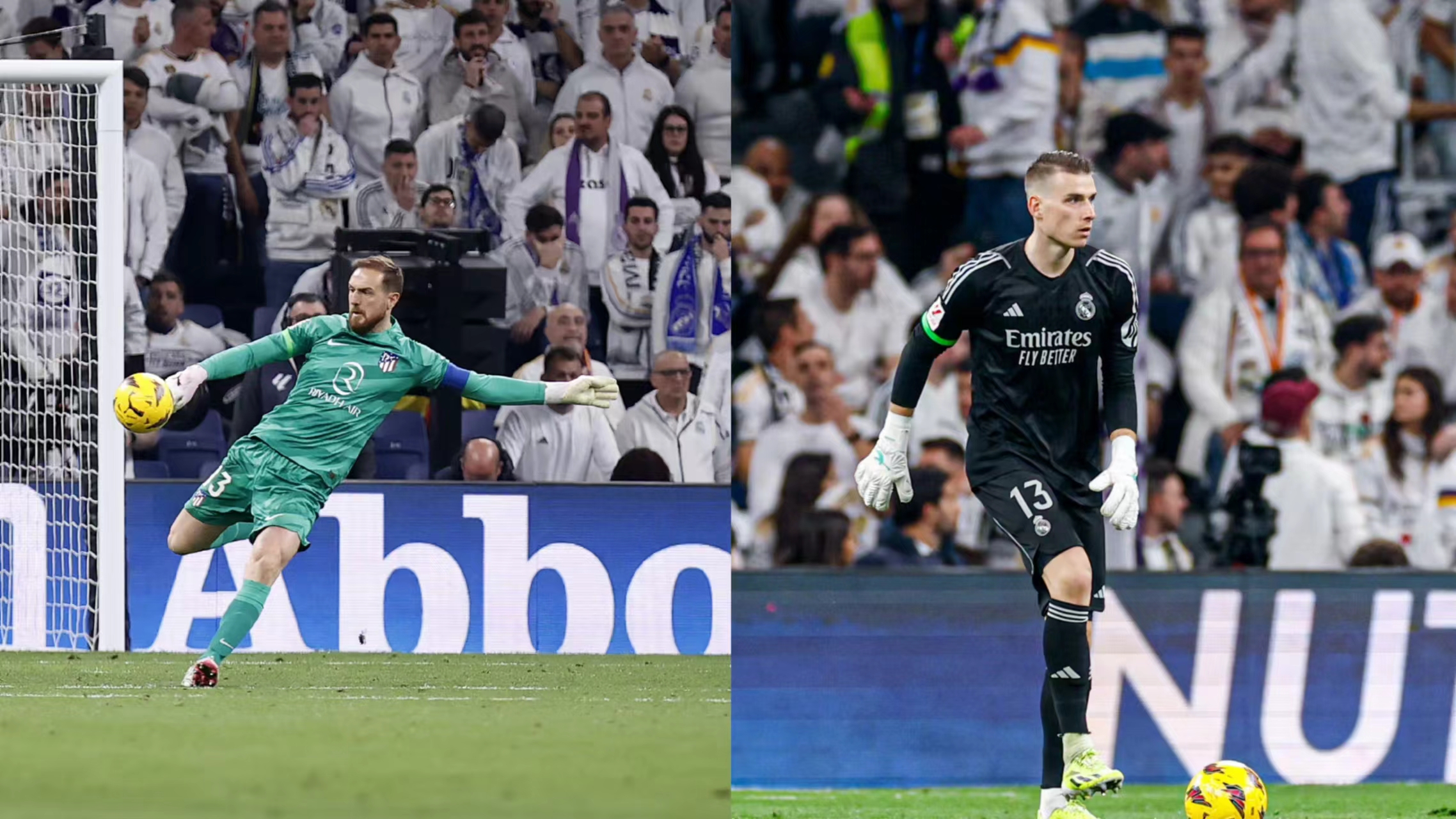 Det passionerede Madrid-derby, den passionerede konkurrence mellem Real Madrid og Atletico Madrid